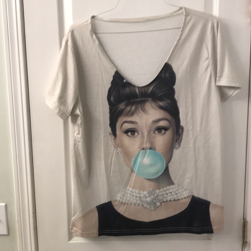 Audrey Hepburn blouse